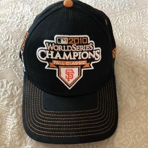 SF Giants World Series 2010 Champions Ball cap